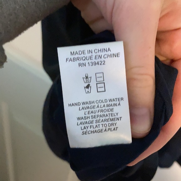 TOBI navy open back dress - Picture 4 of 5